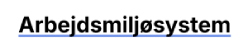 Arbejdsmiljøsystem