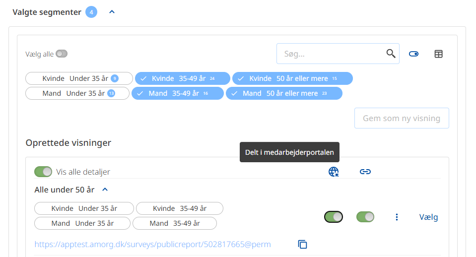 APV rapport segmentering